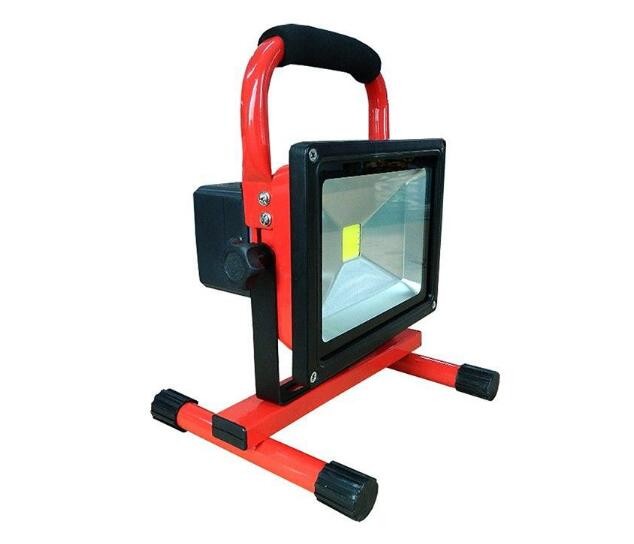 20W Portable Commercial Outdoor Flood Lights , Rechargeable Led Floodlight