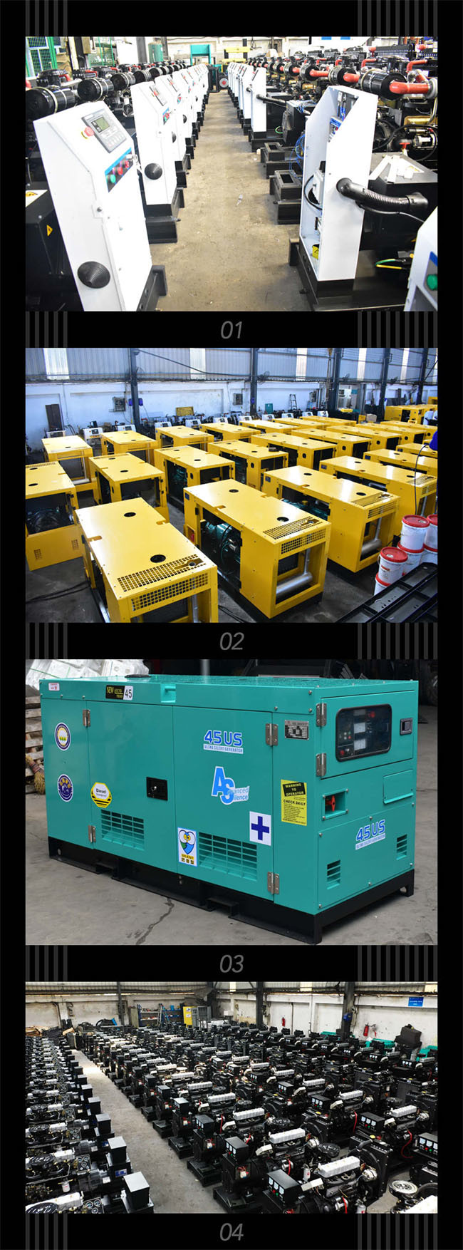 Yangdong Y4102G 30KVA Diesel Power Generator For Home
