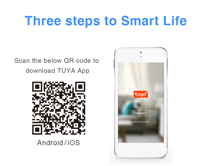 Tuya Smart WiFi Smoke Detector APP Control Remote Alarm SMS Notification 80DB Siren