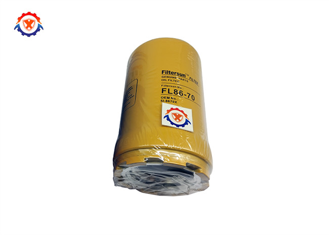 Diesel Oil Excavator Hydraulic Filter FL86-70 5I8670 High Efficiency