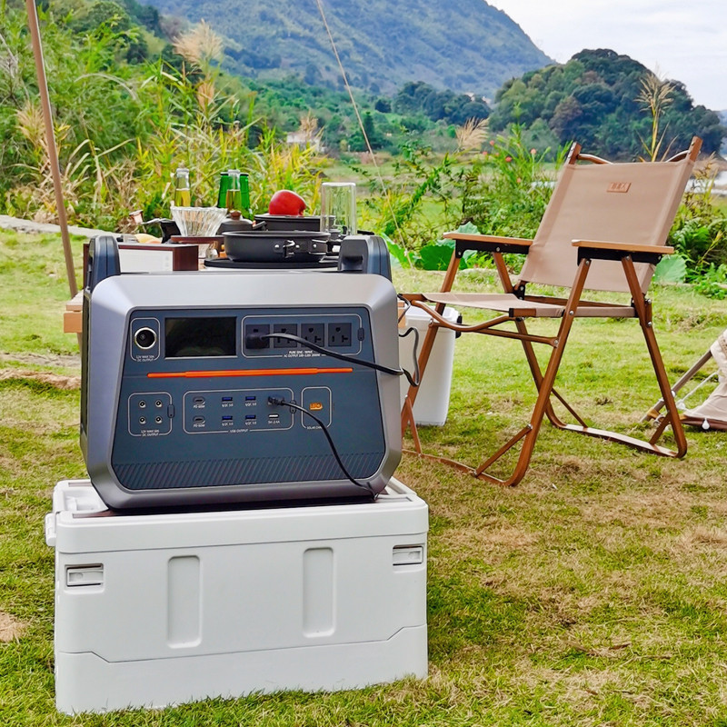 60HZ Powerstation Camping 2160WH Portable High Capacity Power Station UN38.3