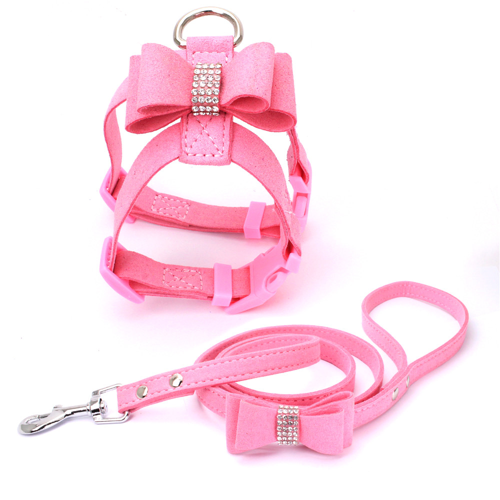 HP-055 Colorful Dog Collars And Leashes High Strength Small Size For Safety