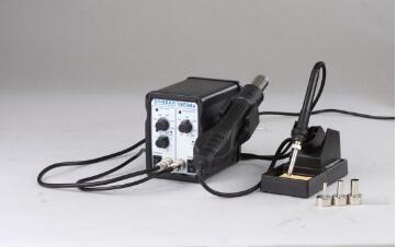 Quality Single Ceramics CE Hot Air Soldering Rework Station for sale