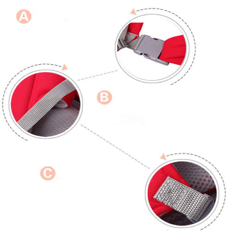 Adjustable Double Sided Stitching Ergonomic Baby Carrier