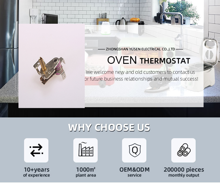 Electric Oven Thermostat Adjustable Temperature Controller for Mechanical Thermostat