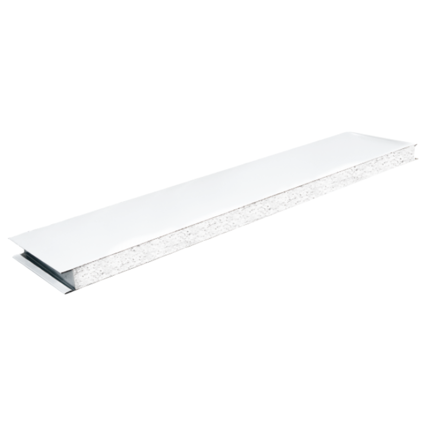 White Metal Fireproof Cleanroom Panels Steel Building PU Silicon Eps Sandwich Panel