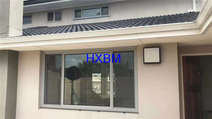 Laminated Glass Aluminum Sliding Windows Stormproof For Caribbean Market