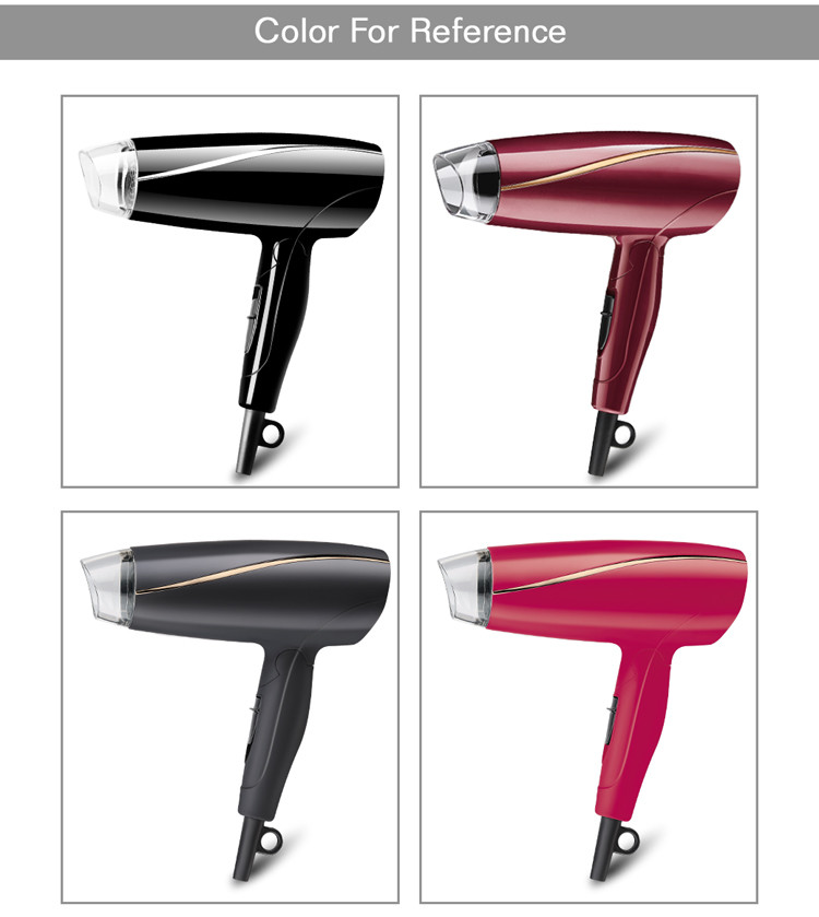 Lightweight 1000w Hair Dryer Compact For Professional Precision Styling