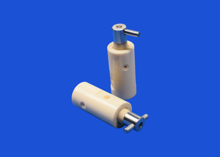 High Precision Customized white 95%-99.99% Alumina Zirconia Ceramic Piston/Plunger For Pump