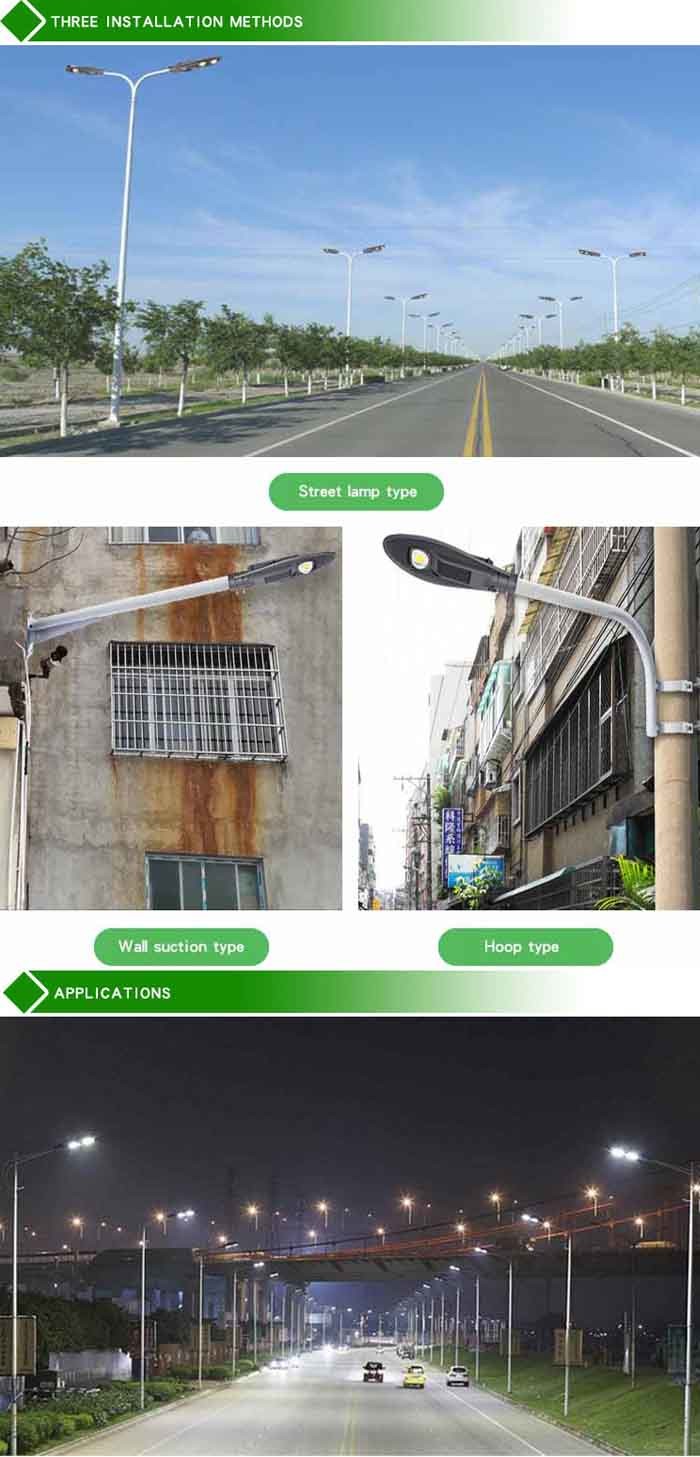 3000K-6500k high lumen CE certification COB 90w led street light