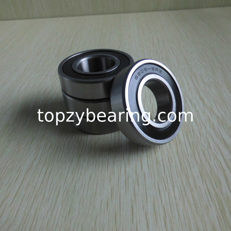 Chrome Steel Bearing 6206 2RZ 6206zz Bearing 6206 2z deep groove ball bearing 6206 2RS Size 30x62x16 mm 6206NR 6206 zz