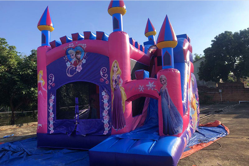 PVC Inflatable Bouncy House Kids Outdoor Commercial Rental Bounce Jumping Castle Combo