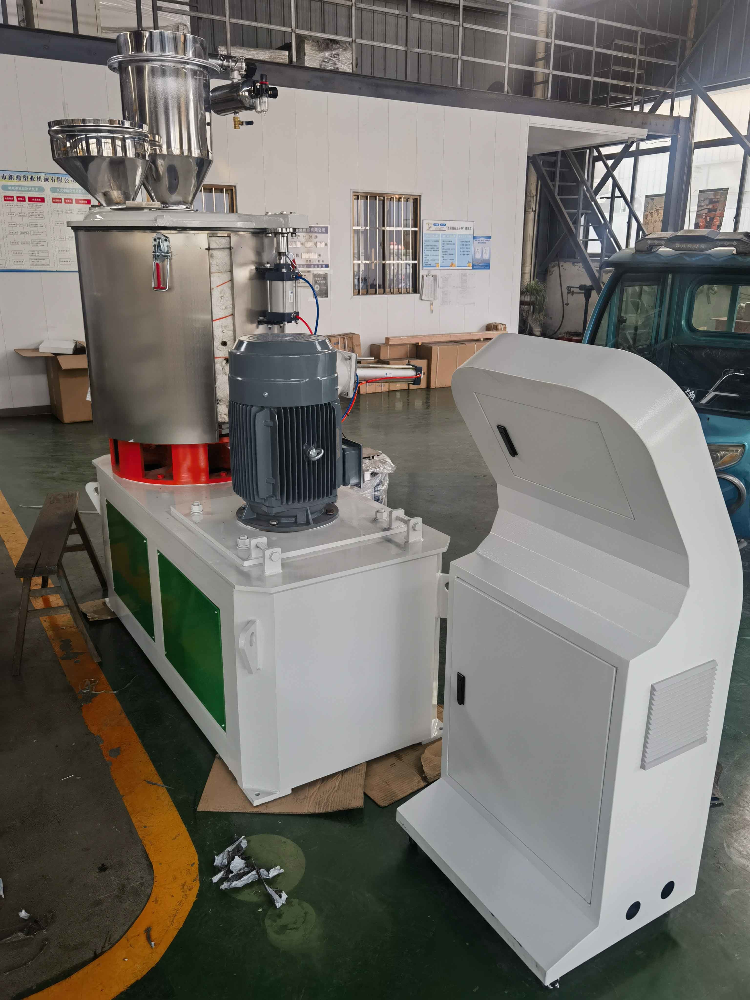 Stirring Drying Coloring Resin PVC PP PE Rubber Chemical Mixing High Speed Heating & Cooling Plastic Mixer