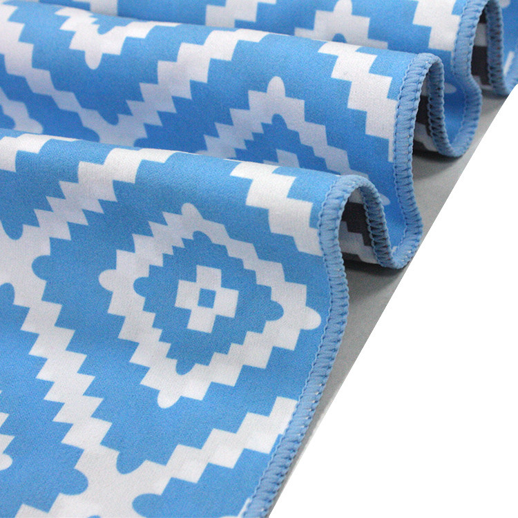 Compact Sublimation Microfiber Beach Towel Custom Print 70x140