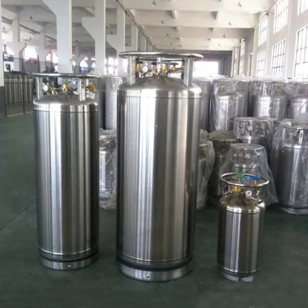 Mobile Cryogenic Dewar Cylinder 2.6mpa 450l Oxygen Tanks