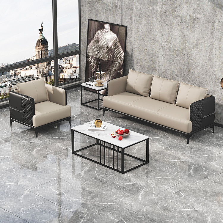 European Style Office Lounge Sofa 1 Seater Adjustable Modular