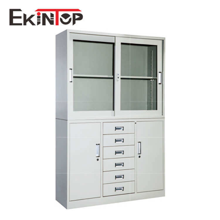 Modern Waterproof Metal Office Storage Cabinets Scratch Resistant OEM