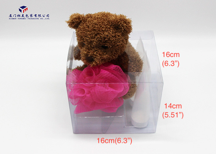 Bath Gift Set Clear PVC Packaging Boxes Not Easily Deformed Premium Quality