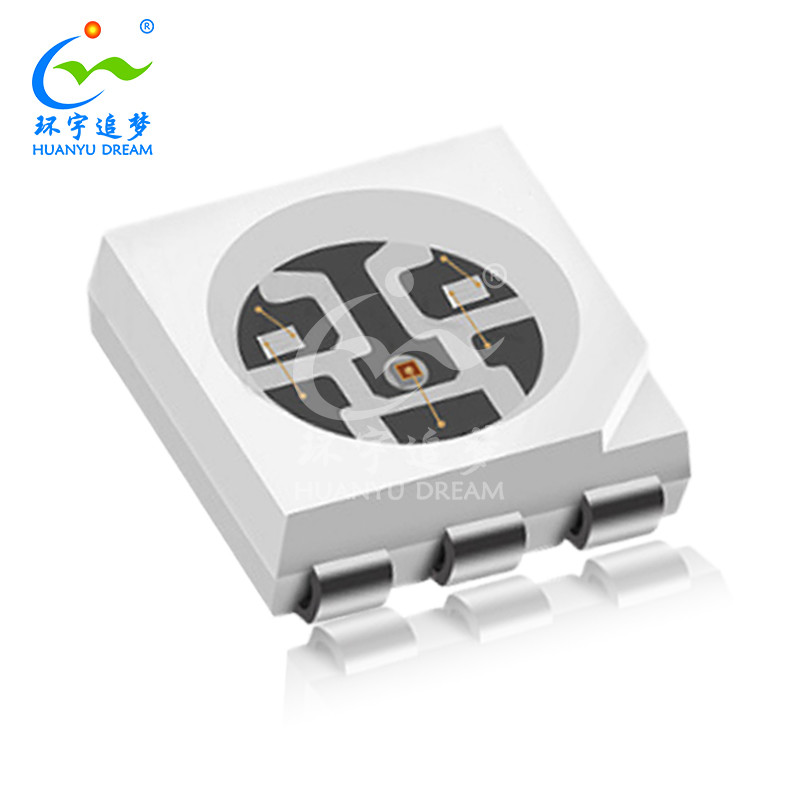 0.5W Multi Color SMD 5050 RGB LED Red Green Blue 3 In 1 For Decoration