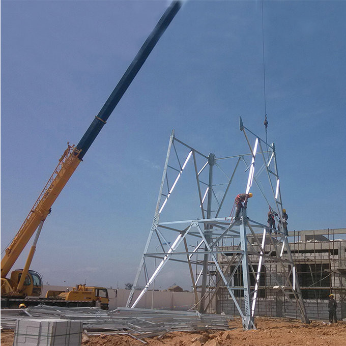 Self Support Four Column GSM 3 Legged Tower