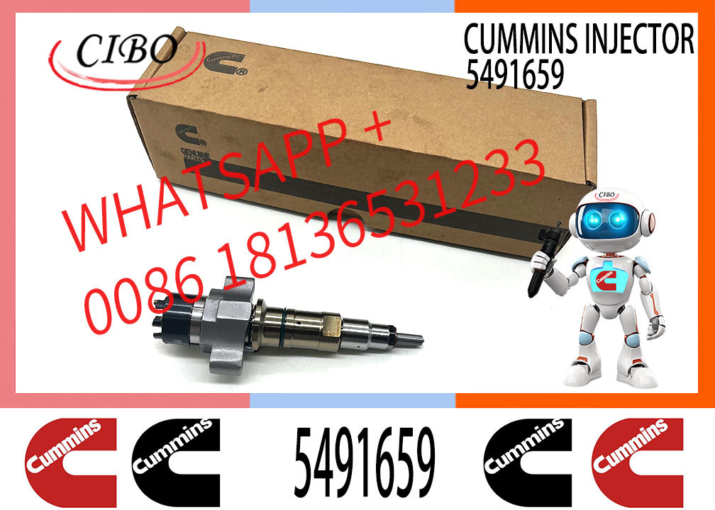 Common Rail Injector Diesel Engine Parts 4327072 5491659 For cum-mins Qsc8.3 Qsl9.3