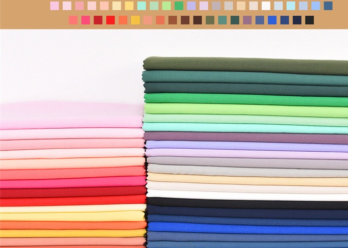 Jersey single side 21s knitted 100% combed cotton fabric sport shirt wholesale high quality