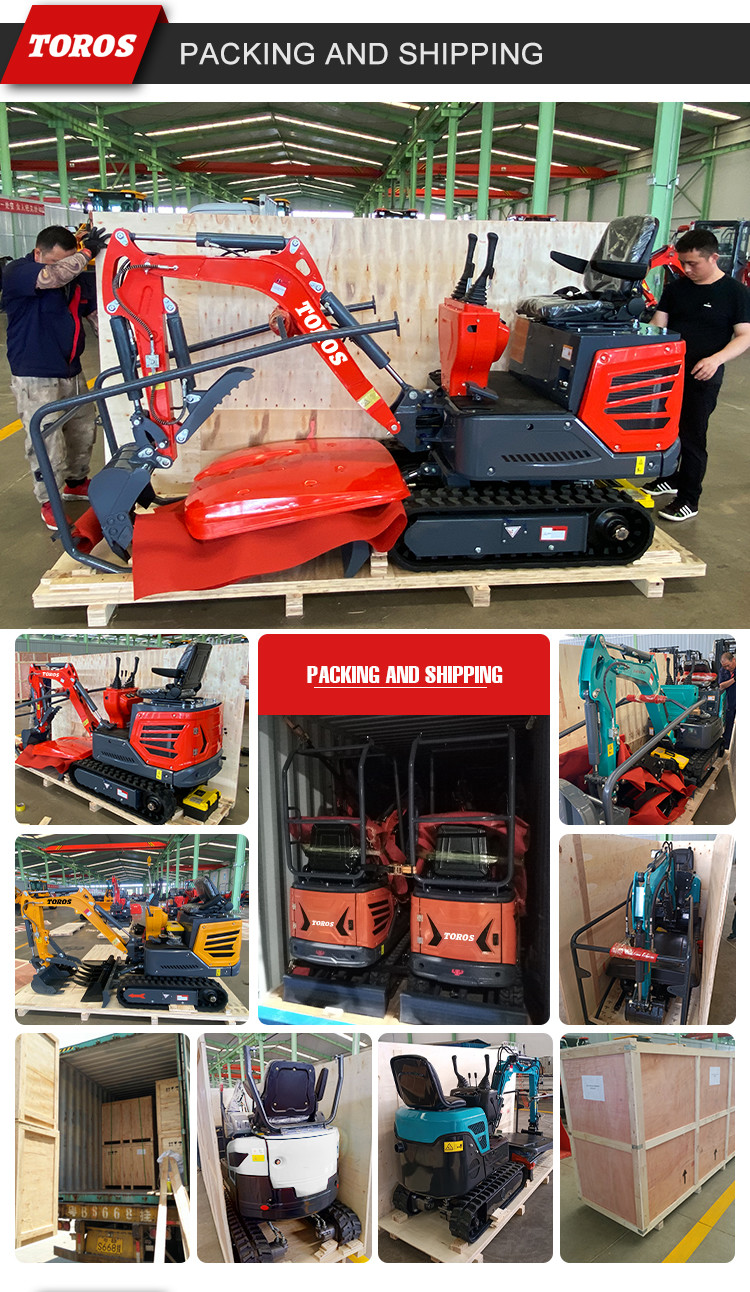 11.8KW 2600rpm 1.8 Ton Mini Excavator Small Digger Machine For Farm