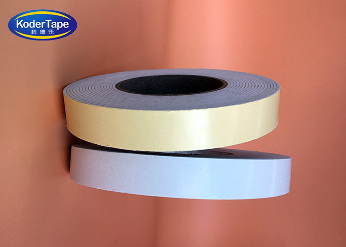 1MM 2MM 3MM White EVA Double Sided Adhesive Foam Tape In Solvent Glue