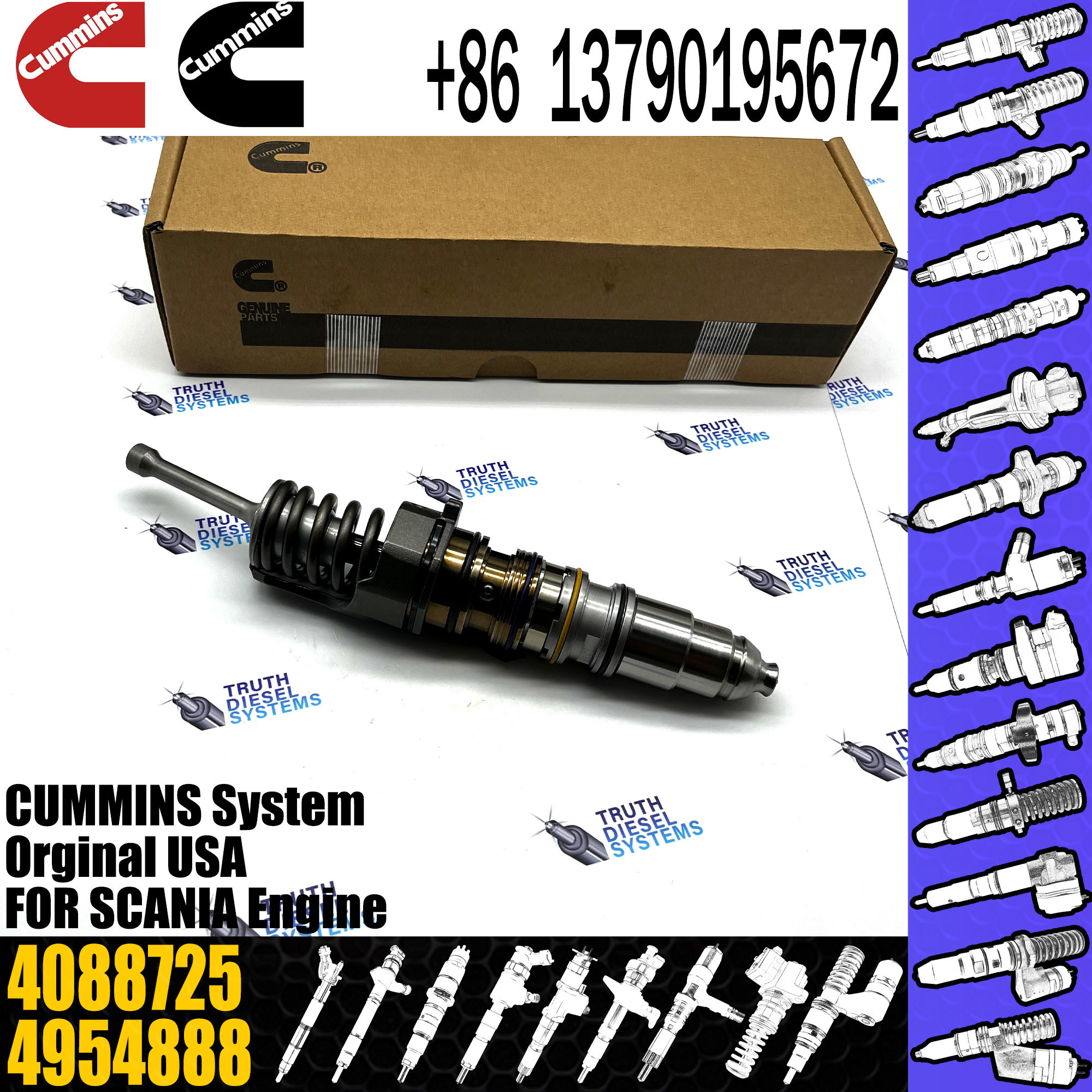 Diesel Engine Pump Car Fuel Injector 4928260 4062569 4088301 4088725