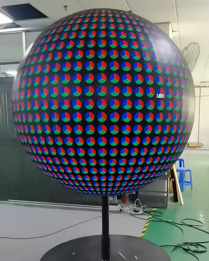 Customizable Spherical LED Display Creative Solution for Impactful Advertising Effects