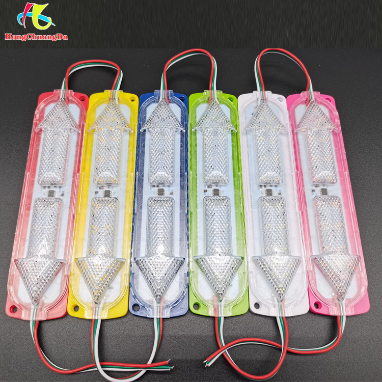 24LED Flash Side Marker Strobe Lamp Truck Safety Warning Tail Light 12V-24V