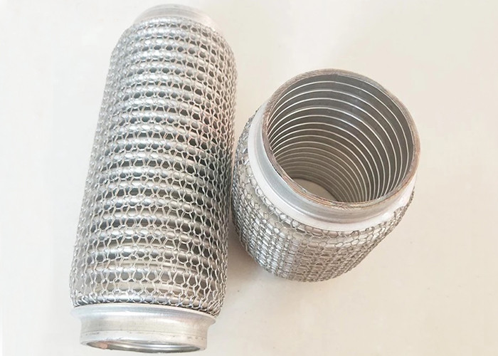 Standard Auto Spare Parts Muffler Stainless Steel Exhaust Flexible Pipe With Interlock