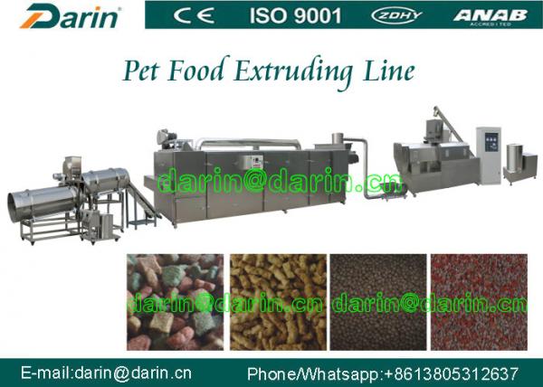 Quality Darin CE ISO Certified Dog Feed Extruder machine / processing Line for sale