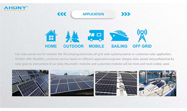 25%Customized Mono Semi Flexible Solar Panel For Bike 100W 110W 120W 150W 180W solar modules manufacturers energy system