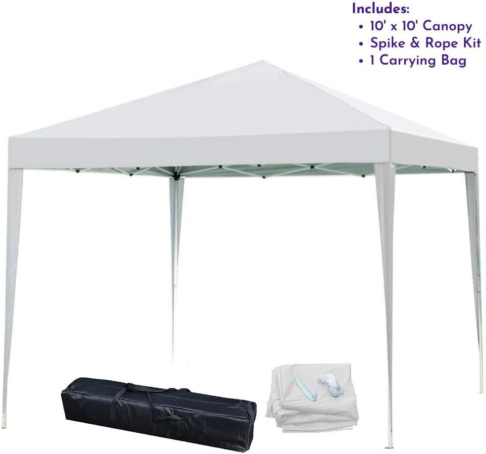 Show Canopy Tent, Stable Pop up Outdoor Canopy Tent, Gazebo Tent with Mosquito Netting Outdoor Canopy Shelter