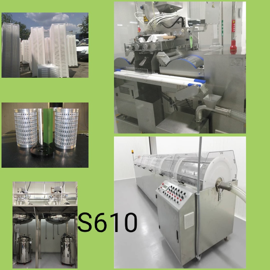 SS Paintball Making Soft Gelatin Machine Automated Filling Capsule