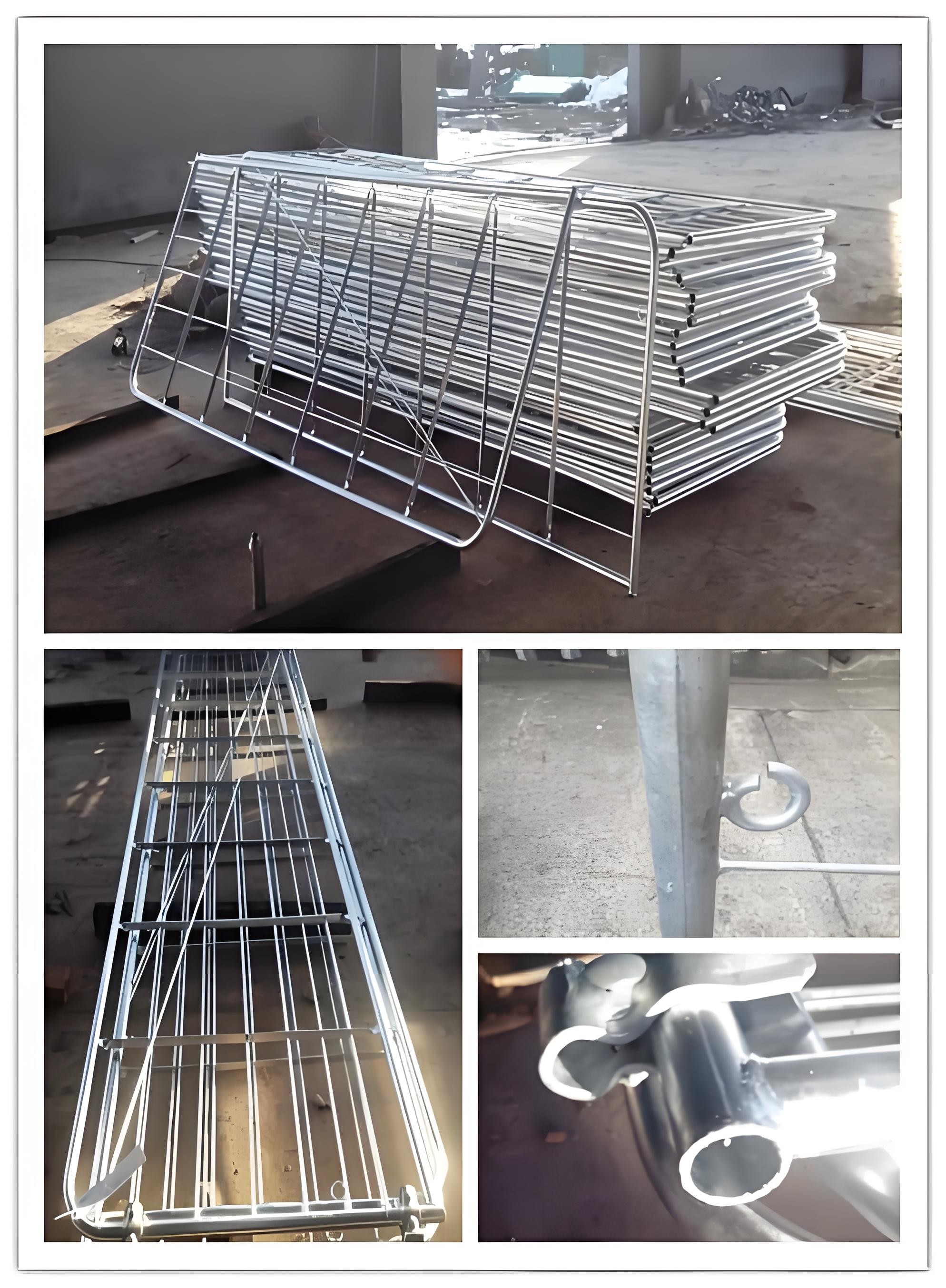 Galvanized N Style Cattle Fence Panel 5ft Wire Mesh Farm Gate Fence Panel
