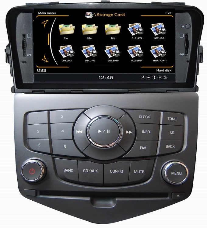 Ouchuangbo A8 Dual Core GPS for Chevrolet Cruze Car DVD Player Autoradio S100 System