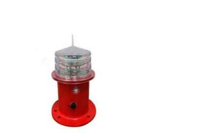 ISO9001 Red Aircraft Warning Lights For Buildings , Aviation Obstruction Light