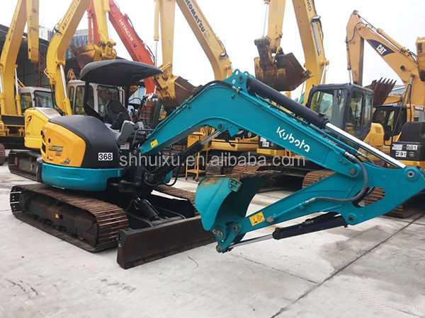 Used mini digger Kubota55 Japan origin cheap price/Second hand hydraulic crawler Excavator Kubota55 High quality