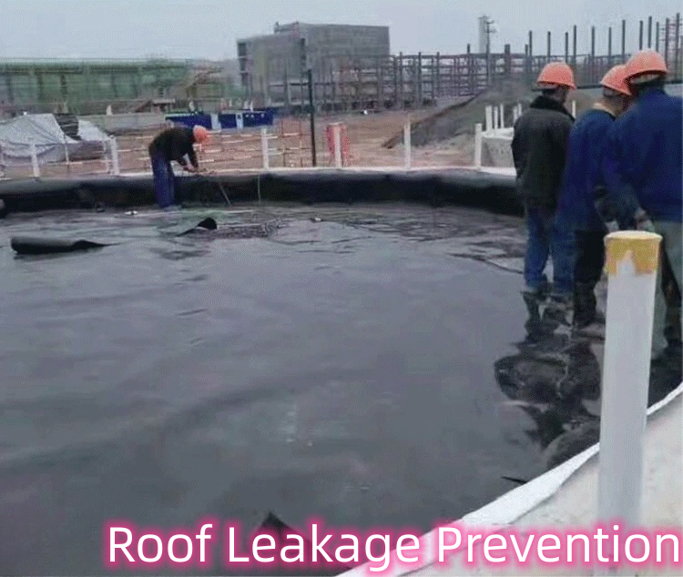 1mm 2mm Geomembrane for Fish Ponds and Landfill Sites Length 50-200m Modern Design