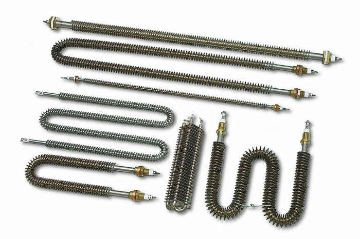 Balanced Heating Finned Tubular Heater For Air Heaters Sample Structure