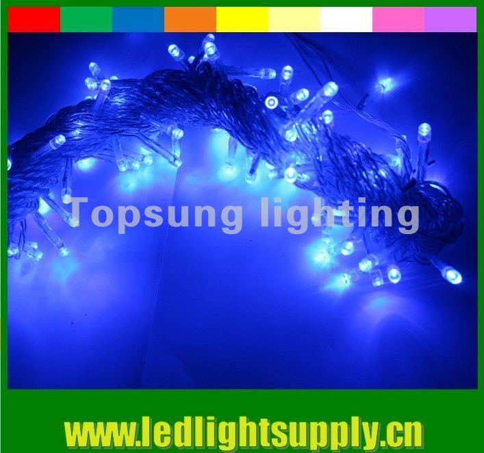 100v green 100led twinkle fairy string lights 10m with high quality