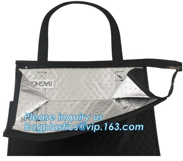 cooler bag waterproof oxford shoulder bag ice pack thermal picnic lunch box vehicle insulation bag for meal drinks pack