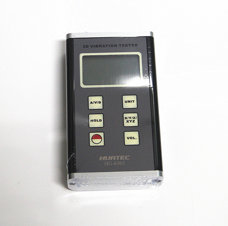 Piezoelectric 3d Xyz Three Axis Accelerometer Digital Portable With Lcd Backlit