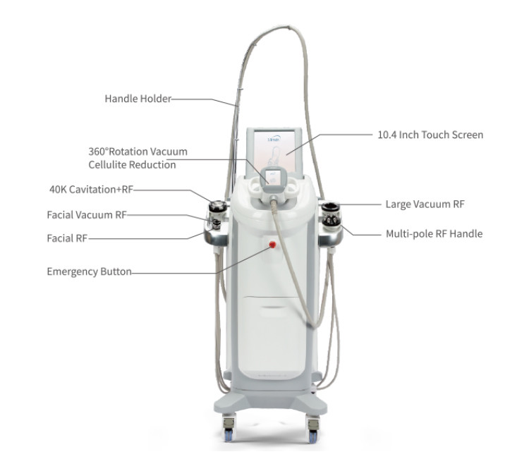 RF System 40K Cavitation Vacuum Slimming Machine Liposuction Weight Loss Machine