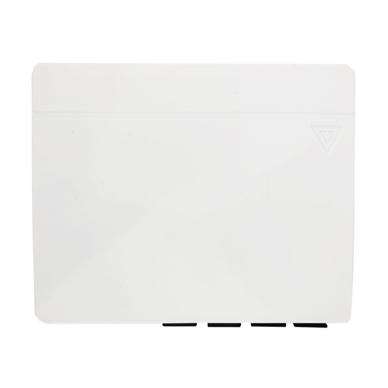 SC/APC Gray 4 Cores Plastic Fiber Optic Faceplate Socket Panel for Indoor Network FTTH