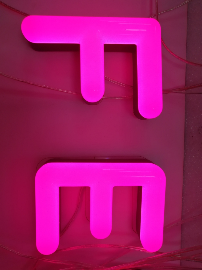 Waterproof Acrylic Neon Channel Letter Signs Durable For Office