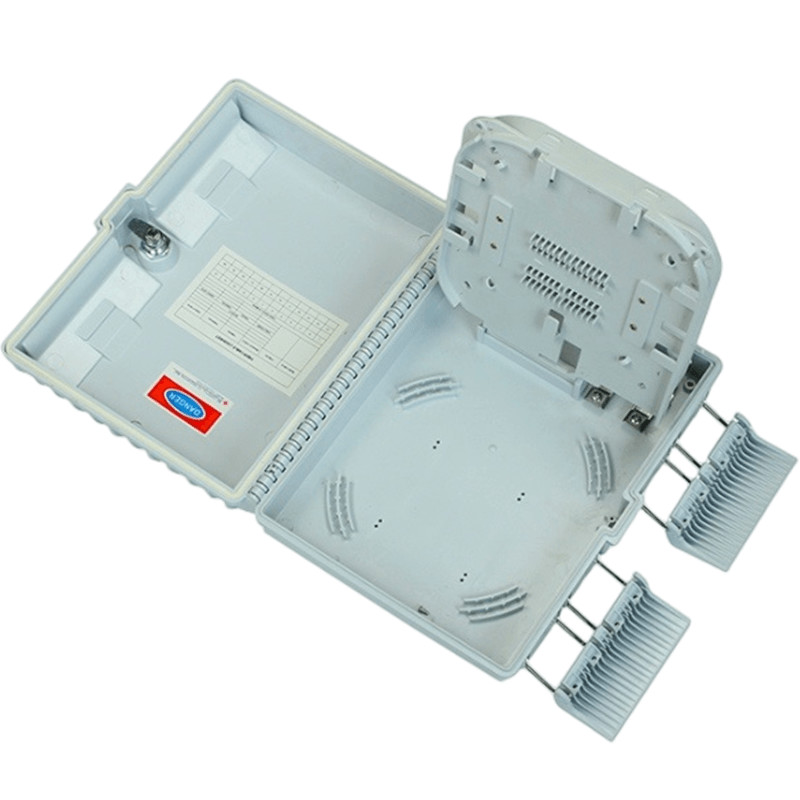 16Port Fiber Optic Terminal Box SC/LC/ST/FC LGX PLC SM/MM Wall-Mount