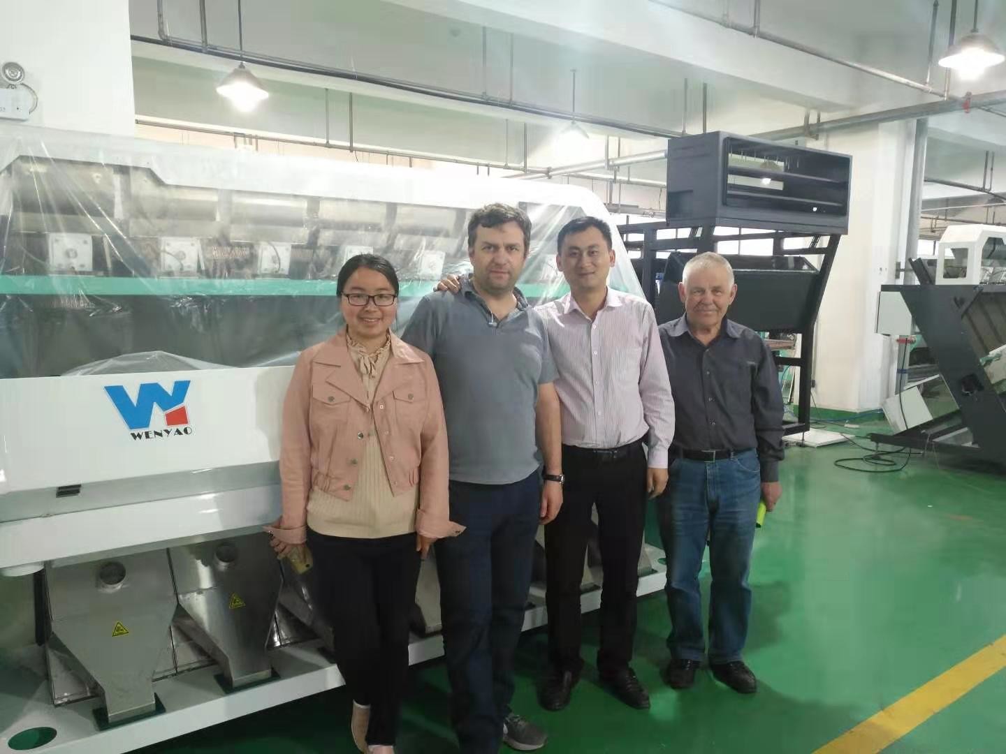 Multimode Optical Rice Color Sorter Machine High Efficiency